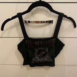 Tillys Cropped Tank Top